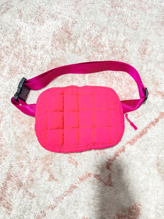 Bubble belt bag