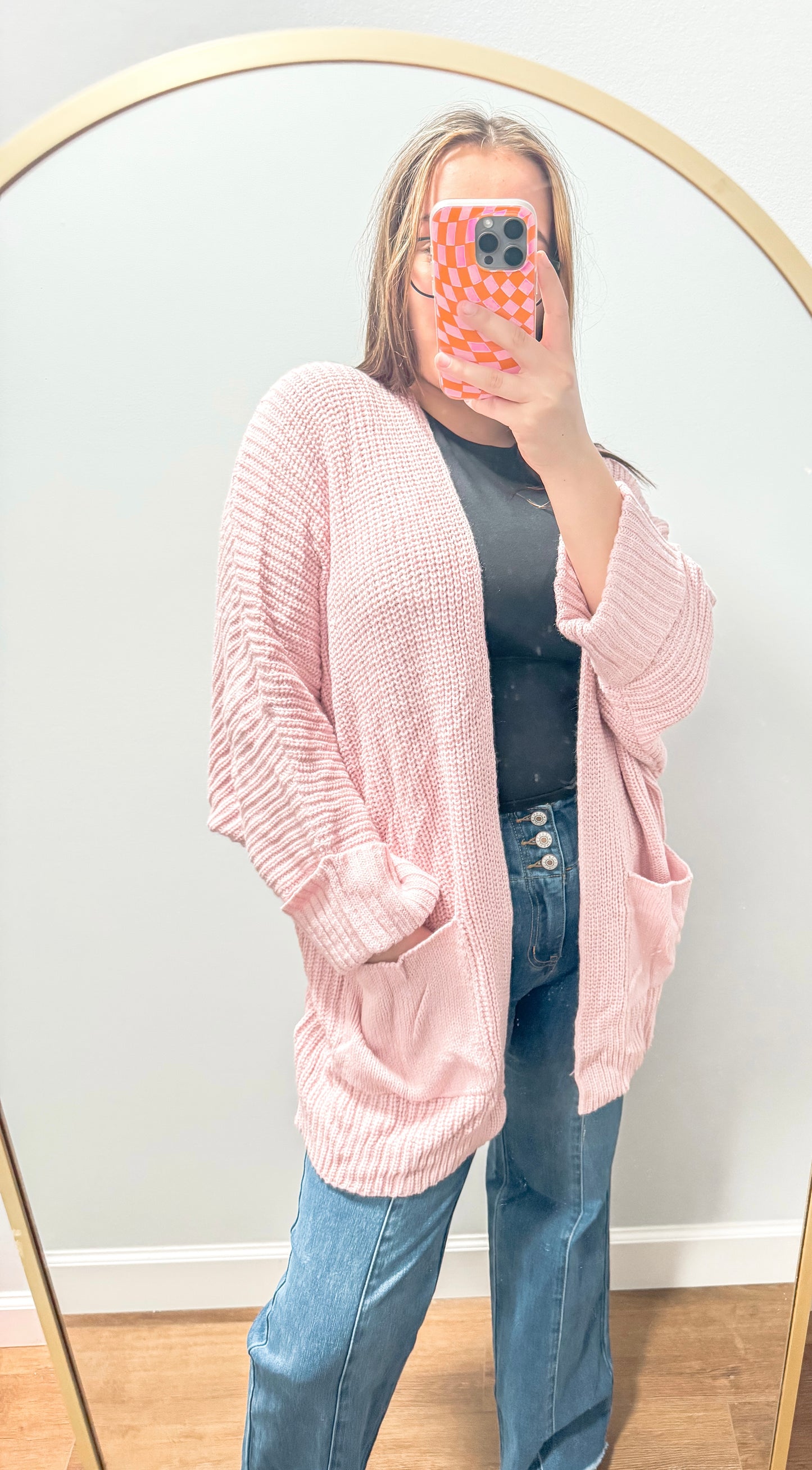 Chunky knit cardigan